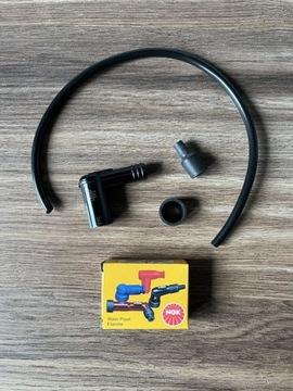 NOWA FAJKA ŚWIECY NGK LD05F + PRZEWÓD WSK 125 WSK 175 SHL M11 WFM M06 ROMET
