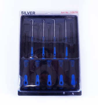 НАСАДКИ, СКОРБКИ, СКРЕБКИ ДЛЯ УПЛОТНИТЕЛЬНЫХ КОЛЬЦ, 9 ШТ.