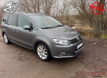 Volkswagen Sharan II Van Facelifting 2.0 TDI SCR 184KM 2017 Volkswagen Sharan 2.0tdi automat 184KM 4-Motion High-Line 7 os. Full serwi