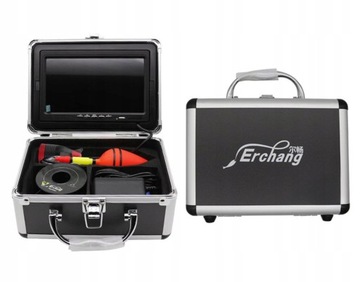 KAMERA WĘDKARSKA ERCHANG DV3524E-DVR NAGRYWANIE 7 CALI, WALIZKA