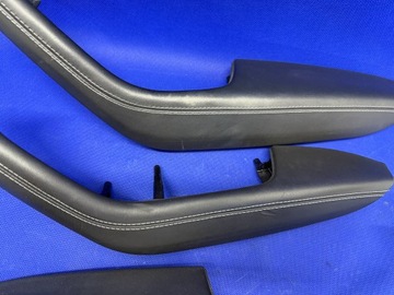 AUDI A6 C7 PODŁOKIETNIKI BOCZKÓW DRZWI SKÓRA KOMPLET S-LINE 4G0867374A
