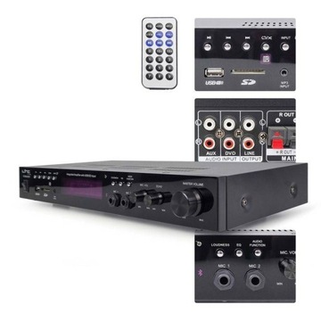 Profesjonalny Wzmacniacz FM USB SD BT MP3 LTC