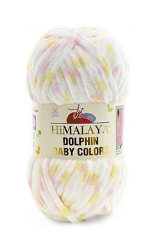 Włóczka Himalaya Dolphin Baby Colors 80408