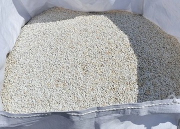 Камень декоративный Белый мрамор зернистость 4-10 мм 20кг