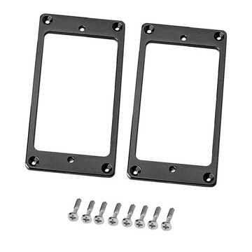 2 szt. Ramka do mocowania Humbuckera do gitar elektrycznych LP, czarna