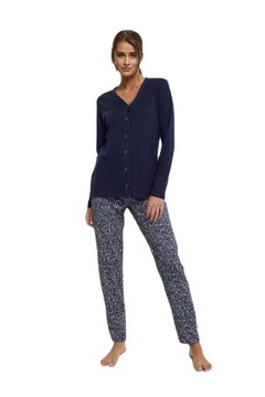 Пижама женская итальянская F SAJNA Navy Blue на молнии XL