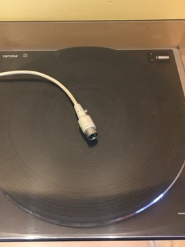 Проигрыватель проигрывателя Philips 437 с синхронным ременным приводом