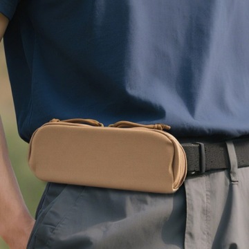 TACTICAL Футляр для очков BLACK - STRONG с карабином туристический molle