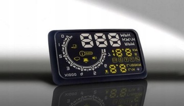 HUD дисплей с часами, проектор OBD2 5,5 дюйма