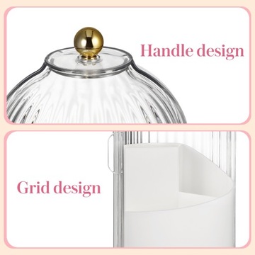 КОРОБКА ДЛЯ ХРАНЕНИЯ КИСТЕЙ ДЛЯ МАКИЯЖА, КОНТЕЙНЕР ДЛЯ КОСМЕТИКИ