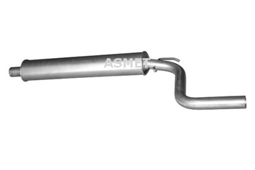 ASMET TŁUMIK UKŁADU WYDECHOWEGO PRZÓD OPEL MERIVA B 1.4 1.4LPG