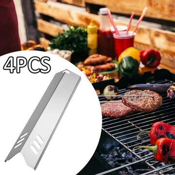 4x нагревательная палатка для гриля из нержавеющей стали, 15-дюймовая трубчатая горелка с