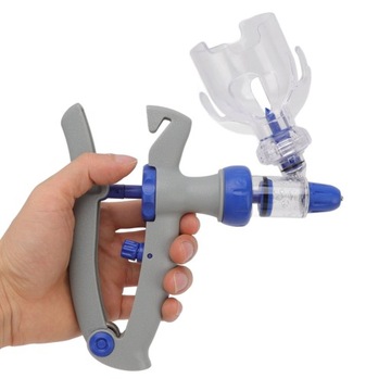 Шприц непрерывного действия для крупного рогатого скота, регулируемый,