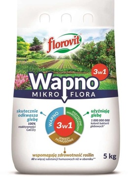 Florovit Mikroflora Humus Mikroorganizmy Wapno 5kg