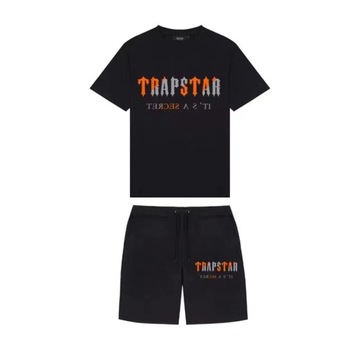 Oryginał Haft Koszulka Męska TRAPSTAR LONDON T-SHIRT Najlepsza Jakość S-2XL