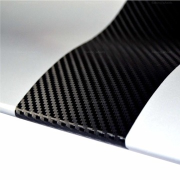 3D УГЛЕРФОЛЬГА ЧЕРНЫЙ ШПОН МАТОВЫЙ ЧЕРНЫЙ АВТОМОБИЛЬ 3М x 0,3М + РАКЛА