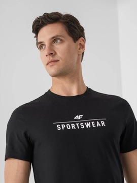 KOSZULKA MĘSKA 4F T-SHIRT BAWEŁNA SPORT SS23M539