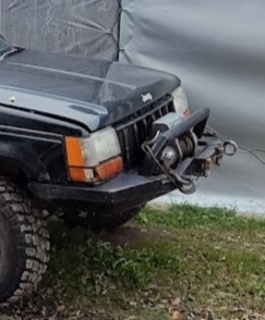 JEEP GRAND CHEROKEE ZJ ZDERZAK STALOWY PRZEDNI pod wyciągarkę