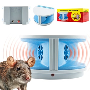 Odstraszacz gryzoni myszy szczurów Attack Wave LS-927 ultradźwiękowy MOCNY
