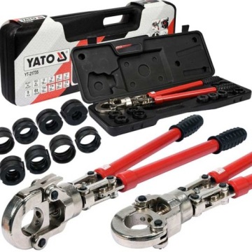 РУЧНОЙ ГИДРАВЛИЧЕСКИЙ ПРЕСС ДЛЯ ЗАПРАВКИ СОЕДИНИТЕЛЕЙ PEX-AL-PEX YT-21735