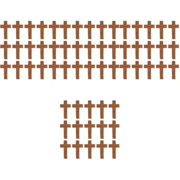 KRZYŻ CHRZEŚCIJAŃSKI DIY ZAWIESZKA 200 SZT