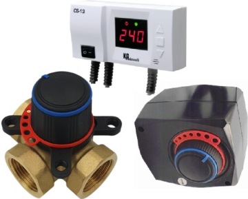 3-ХОДОВОЙ КЛАПАН 1 ДЮЙМ + ПРИВОД + КОНТРОЛЛЕР