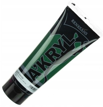 Farba Akrylowa Renesans 18 Zieleń soczysta 200ml