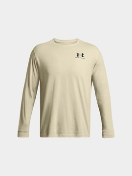 KOSZULKA UNDER ARMOUR LONGSLEEVE DŁUGI RĘKAW PRZEWIEWNA BAWEŁNA 1329585-273