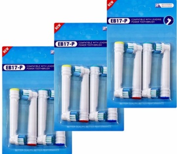 12 насадок HEADS ДЛЯ ЗУБНОЙ ЩЕТКИ ORAL-B