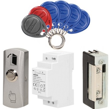 КЛАВИШИ ВИДЕОИНТЕРФОНА ЭЛЕКТРИЧЕСКИЙ ЗАМОК КНОПКА ВЫХОДА БЛОК ПИТАНИЯ ДЛЯ DIN-РЕЙКИ