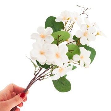 ЖАСМИНОВЫЙ БУКЕТ ДЕКОРАТИВНЫЕ ВЕТКИ ЦВЕТОВ ЖАСМИНА ИСКУССТВЕННАЯ ВЕТКА