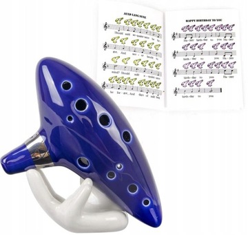 OCARINA ZELDA ОРИГИНАЛЬНЫЙ ФАРФОР 12 ОТВЕРСТИЙ ALTO C