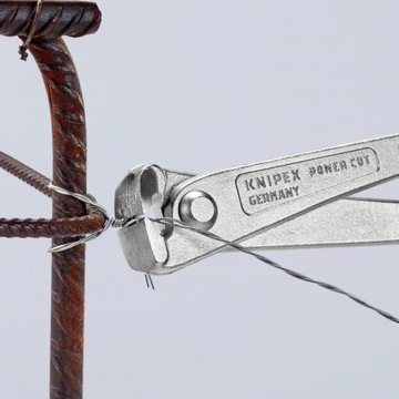 Щипцы для арматуры, никелированные пассатижи для резки проволоки 300 мм Knipex