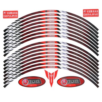 НАКЛЕЙКИ НА ДИСКИ ПОЛОСКИ КОЛЕСА YAMAHA SUZUKI APRILIA