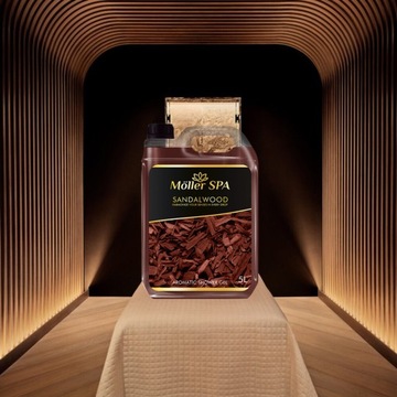 Möller SPA ГЕЛЬ ДЛЯ ДУША САНДАЛА ПРЕМИУМ КАЧЕСТВА 5л