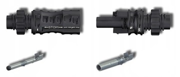 STAUBLI KOMPLET ZŁĄCZY PANELOWYCH EVO2(+-) 4/6 mm2