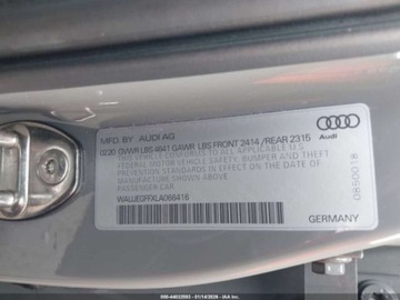 Audi A3 8V 2019 Audi A3 Limousine 2.0 228 KM, 4x4, S-LINE, Virtual Cockpit, od ubezpieczal, zdjęcie 17