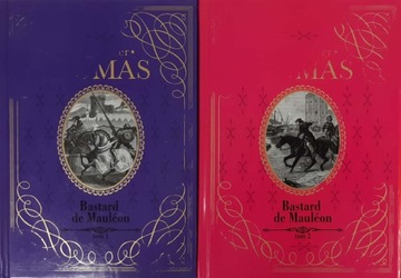 Aleksander Dumas Bastard de Mauleon Tomy 1-2 BDB