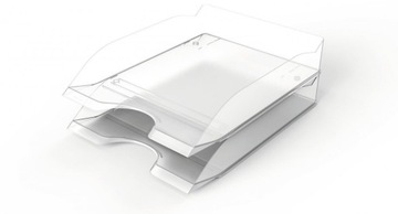 SZUFLADA PÓŁKA na dokumenty A4 PRZEZROCZYSTA x 2