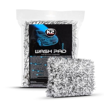 Delikatna gąbka do mycia samochodu K2 Wash Pad Pro / Alkotest w zestawie !