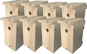 Budka budki dla ptaków 8szt skręcane - MOCNE