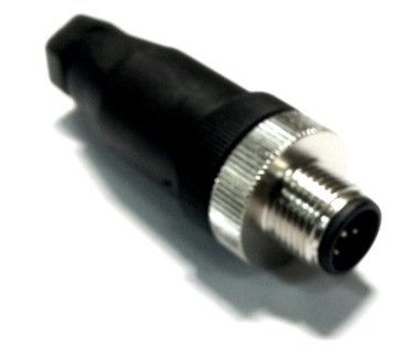 Wtyczka gniazdo prosta do czujnika M12 5pin męska