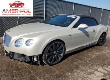 Bentley 2013 Bentley Continental GT C 2013 6.0l 6.0 Benzyna 567KM