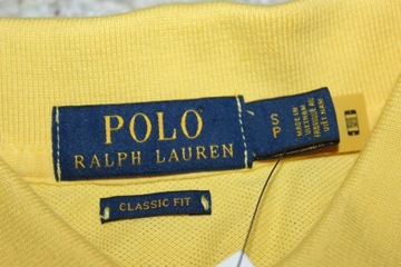 polówka męska Polo Ralph Lauren S żółta