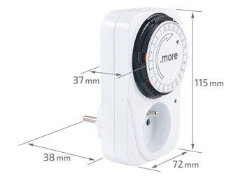 ПРОГРАММАТОР СУТОЧНОГО ВРЕМЕНИ МЕХАНИЧЕСКИЙ ПК-1М 3500Вт
