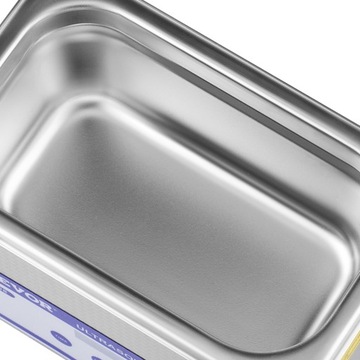 Цифровой ультразвуковой очиститель VEVOR 0,8 л 220 В LED