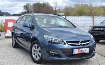Opel Astra J Sports Tourer Facelifting 1.6 Twinport ECOTEC 115KM 2014 Opel Astra 1.6 - Bezwypadkowe - 1 wlasciciel - Stan Mega - auto oplacone