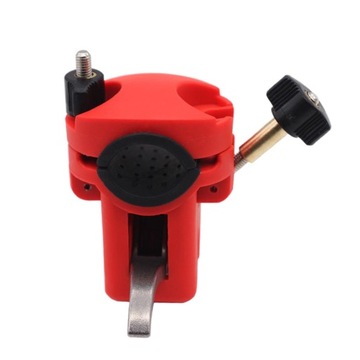 Портативный держатель удочки Лодка Рыболовная стойка Алюминиевый сплав Красный