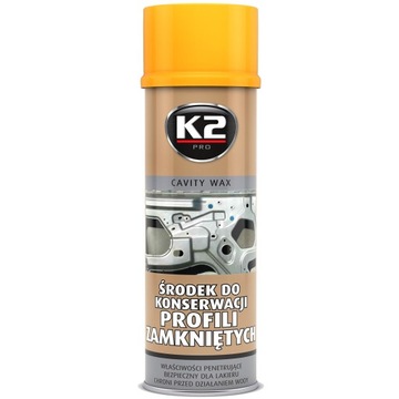 K2 ŚRODEK DO KONSERWACJI PROFILI ZAMKNIĘTYCH 500ML