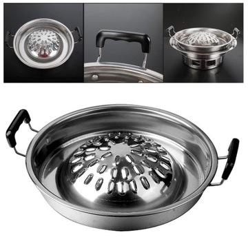 Кастрюля-гриль 28 см Тайский, Корейский, Японский гриль для